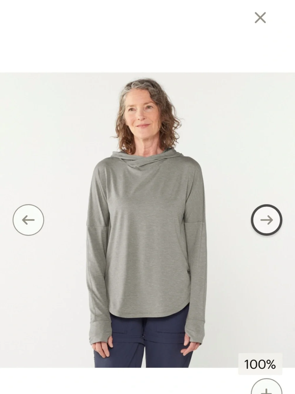 REI Co-op 
Sahara Shade Hoodie - Women's NWT color Ecru - Picture 2 of 6